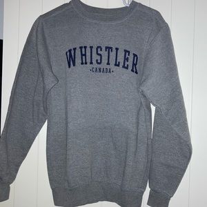 Authentic Whistler sweatshirt!